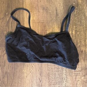 Fruit of the Loom Black Cotton Top